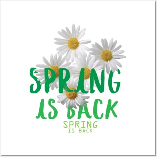 Spring is Back T-Shirts Posters and Art